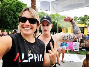Kara Kilian, Professional Trainer for the Stars with Thomasino Media CEO, Kristen Thomasino attends Dinah Shore Weekend to Network with Other Women
