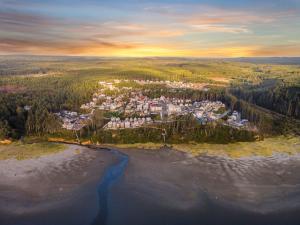 The town of Seabrook on the Washington Coast