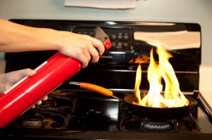 pan with egg in it on stove