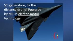 5th generation drone electric motors now using new GLIP generation technology.
