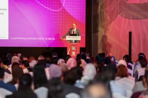 Dr. Joe El-Khoury at the AACC Middle East