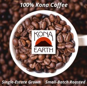 Kona Earth nurtures its single-estate, 100% Kona coffee from crop to cup on its family-run farm in Hawai’i. www.KonaEarth.com Food Good for You Co+Op members can earn coffee delivered from farm to home.