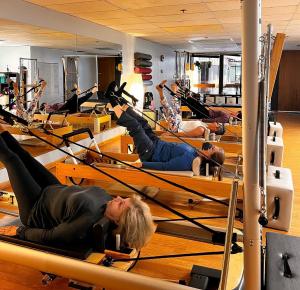 Pilates reformer classes in our Boulder, Colorado studio