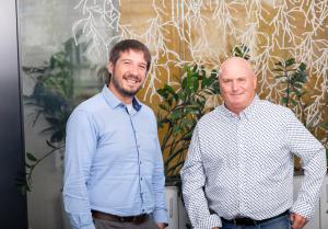 Dominik Pinter, CEO, and Bill Cunningham, new CRO of Kentico