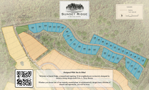 Sunset Ridge at Black Creek - Map of Lots Available