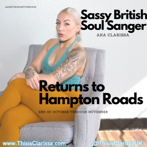 Sassy British Soul Sanger Returns to Hampton Roads