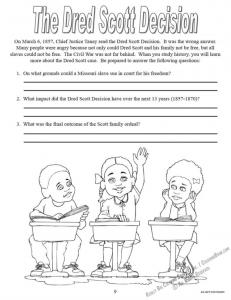 Educating Children about "The Dred Scott Decision" Artwork by Really Big Coloring Books®