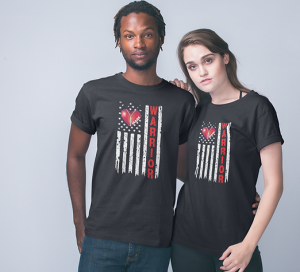 Navy Veteran Owned Really Designs Issues Tshirt to Raise Funds For Army Veteran After Heart Attack