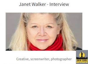 Janet Walker, Screenwriter and Haute-Lifestyle.com Publisher, Interviewed for New York Movie Awards Magazine