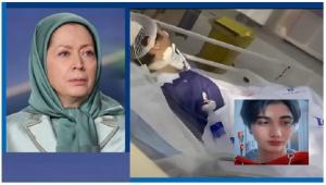 On October 4, Mrs. Rajavi, the President-elect of the (NCRI), criticized ."the regime’s response in managing a state-sanctioned account of an incident involving a teenage girl.urged the United Nations to step in and prevent the regime from distorting the truth."
