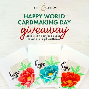 Altenew frequently hosts giveaways on the company's Instagram account to give crafters an opportunity to win free crafting supplies.