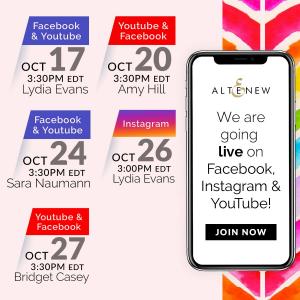 Paper crafters can enjoy free paper crafting classes through a series of YouTube lives every week on Altenew's YouTube channel.