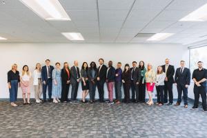 Members of The top labor and employment attorneys in Alexandria Virginia posing together.