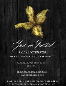 Indignor House is proud to announce the book launch party for “An Expected End”