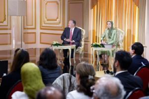 On Friday 6 of Oct. Maryam Rajavi, and Mike Pompeo former US Secretary of State in a conference in Paris  underscored that “The protests in Iran were aimed at a democratic, free republic of Iran that is devoid of any form of dictatorship. That's our objective.”