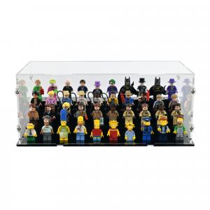 40 LEGO Minifigure Tabletop Display Case