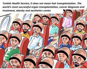 Türkiye does not mean hair transplantation. Türkiye heals 2 million patients every year in its health services.