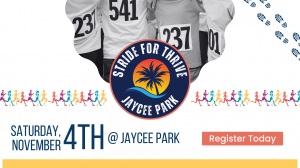 Striding Towards Change: Join the Stride for Thrive Walkathon Benefiting Thrive at Jaycee Park