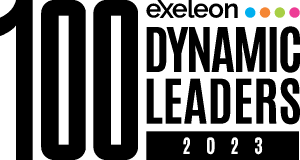 100 Dynamic Leaders 2023 logo