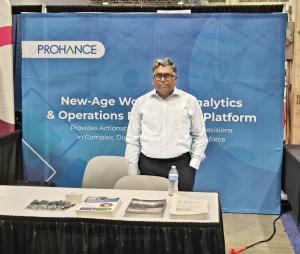 Kishore P Reddy, CEO, ProHance Analytics at Becker's Health Conference 2023, Chicago.