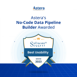 Astera Centerprise Receives ‘Best Usability’ Award for Fall 2023 by SoftwareSuggest