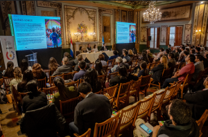 The event took place in the Gran Hotel del Paraguay.