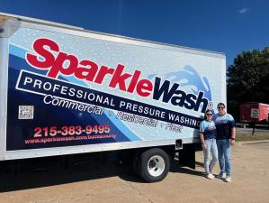 Sparkle Wash of Bucks County truck