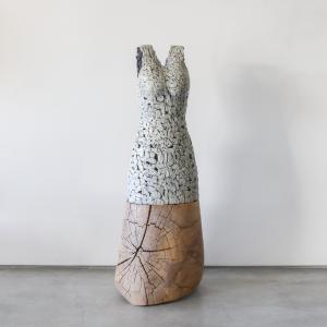 sculpture of a dress