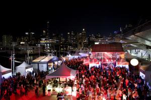 Aerial view of the NYCWFF