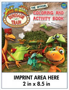 The Jim Henson Company’s Dinosaur Train Imprint Coloring Book debuts at ColoringBook.com