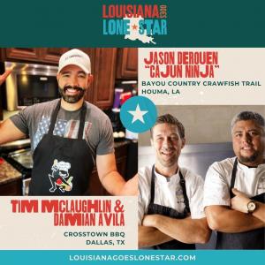 Crossbuck BBQ Proudly Joins ‘Louisiana Goes Lone Star’ for a Special Night of Bayou State Cuisine