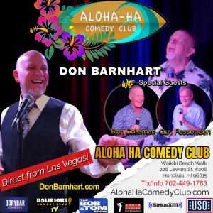 Nightly Laughter Comes To Hawaii With Don Barnhart's Aloha Ha Comedy Club