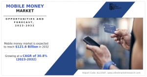 Mobile Money Market is Expected to Top Nearly 1.6 Bn in 2032 ; growing at a CAGR of 30.8%