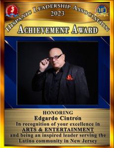 Music Entertainer receives Hispanic Achievement Award