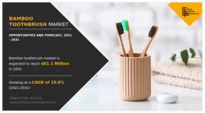 Bamboo Toothbrush Market Expected to Reach .1 Million by 2031—Allied Market Research