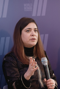 Sonia Singh at World Woman Davos Agenda