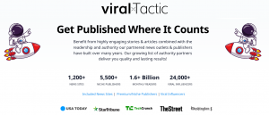 ViralTactic Partnered Publishers