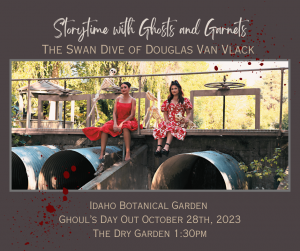 Ghosts and Garnets Podcast Hosts to Debut First Live Show at Idaho Botanical Gardens Ghouls Day Out Event