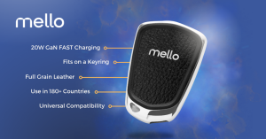 Mello Keyring Charger: Your On-the-Go Solution
