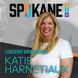 Photo of Katie Harnetiaux, President of USL Spokane