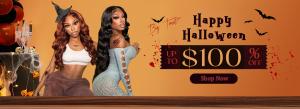 Celie Hair’s Pre-Bleached Knots Wigs for Halloween Glamour