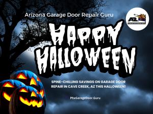 Spine-Chilling Savings on Garage Door Repair in Cave Creek AZ This Halloween!