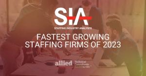 2023 best technical recruiting firm nationwide working in the construction, infrastructure, energy, and utilities sectors
