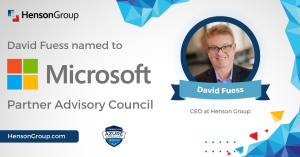 Henson Group CEO David Fuess To Join Microsoft Partner Advisory Council
