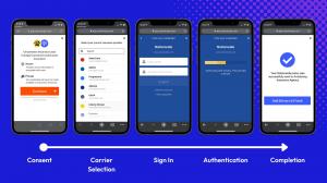 Canopy Connect consumer flow for sharing insurance information