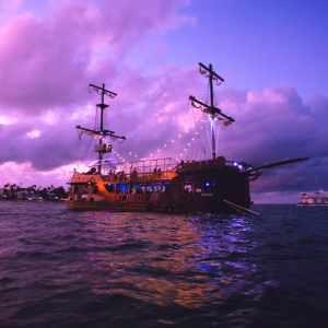 caribbean pirates ship in Punta Cana