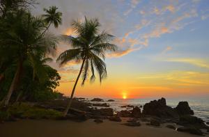 Costa Rica Christmas vacation Corcovado Sunset