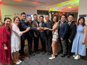 Executive Committees of Chiropractic Doctors Association of Hong Kong at WFC Conference