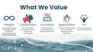 Values from Synthology