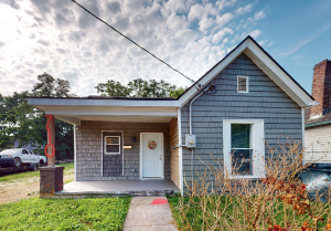 Front door view of Nest Opportunity Fund's recent project.